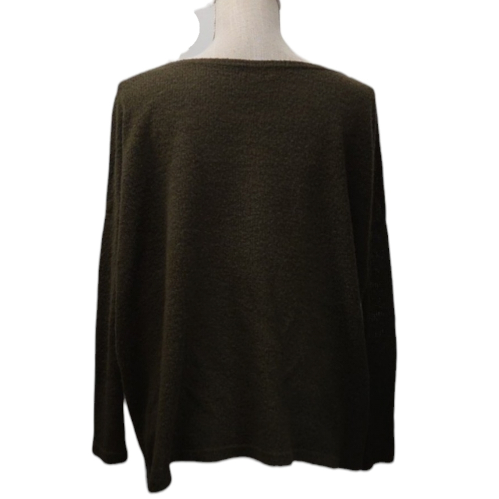 Piko 1988 Green Crew Neck Sweater - Picture 3 of 4